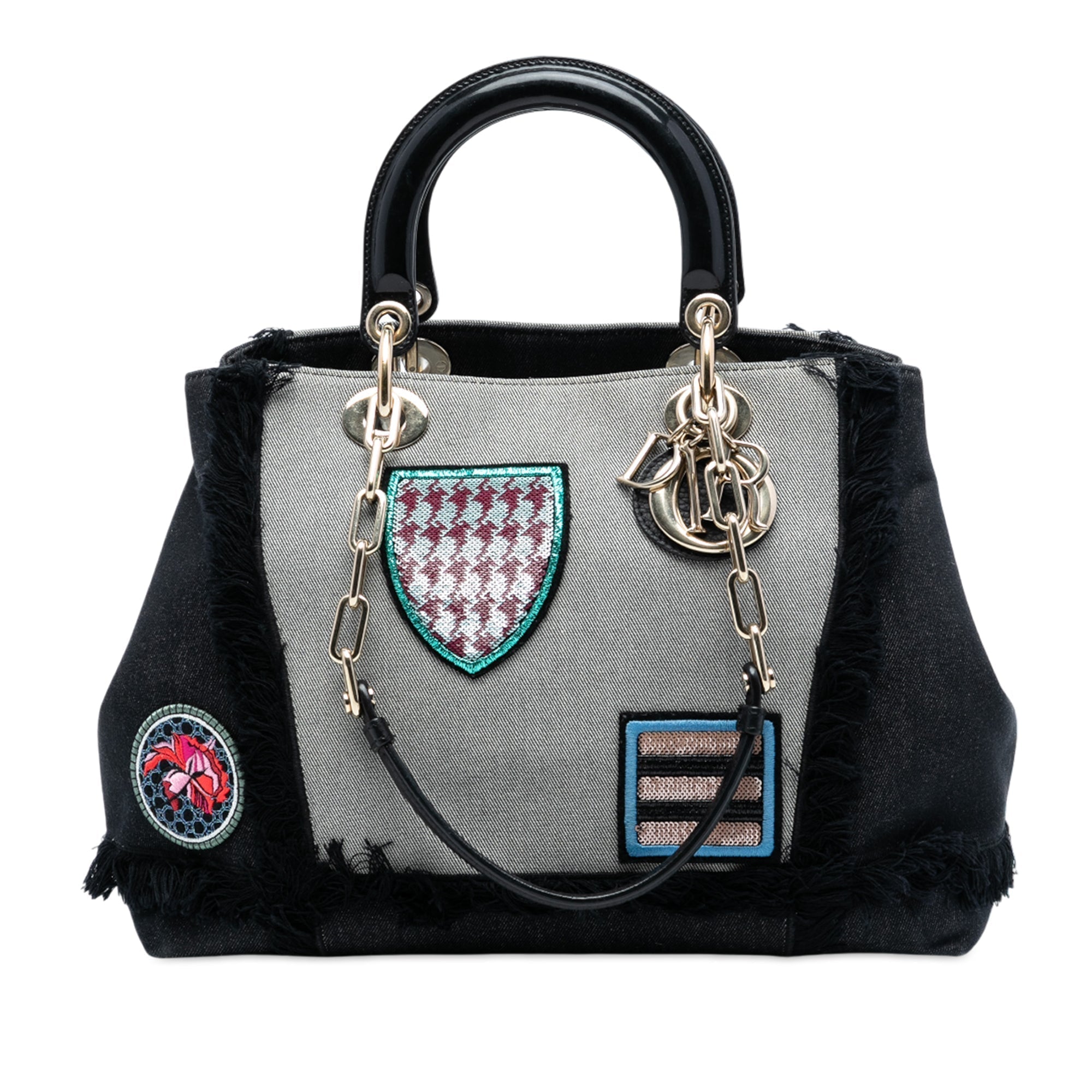 Dior Luxury Leather Handbag Black