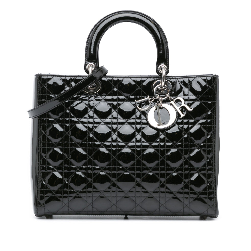 Dior Lady Dior Quilted Leather Handbag