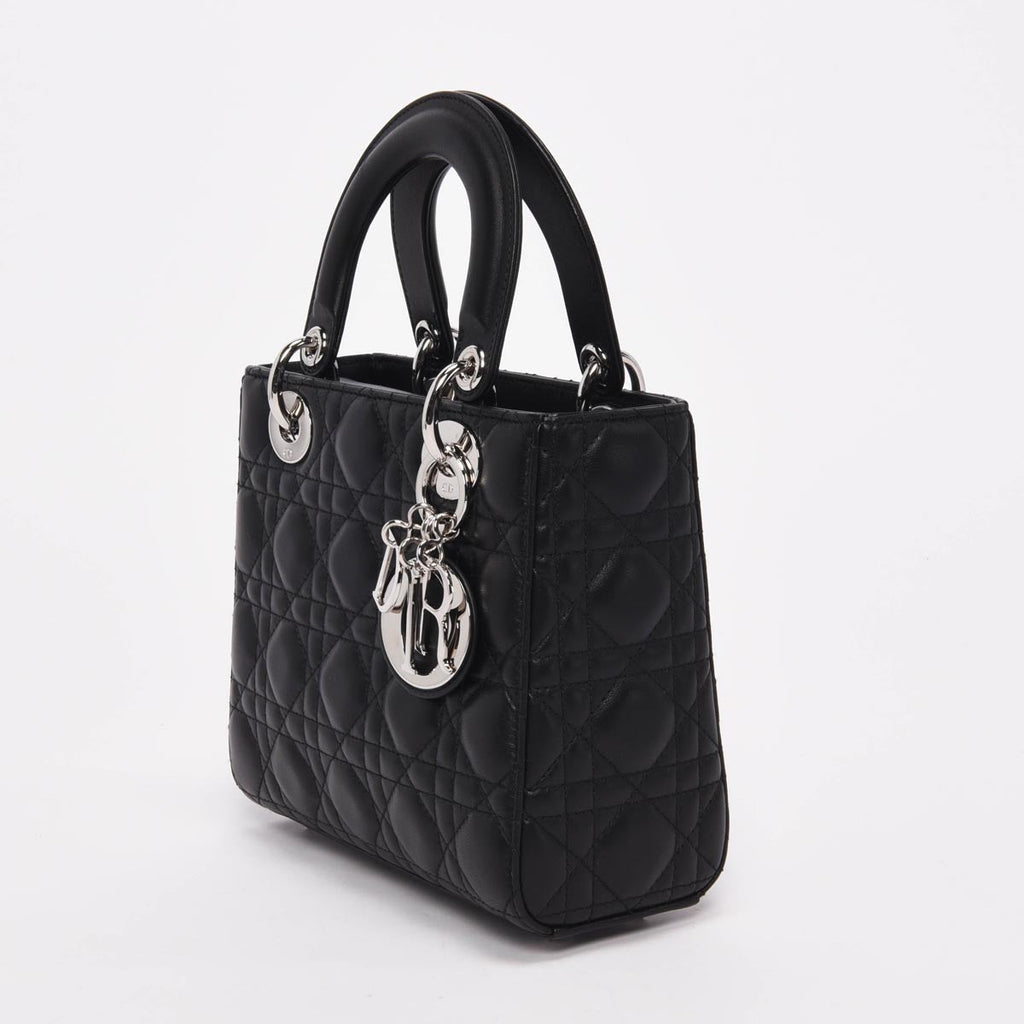 Dior Lady Dior Lou Leather Handbag