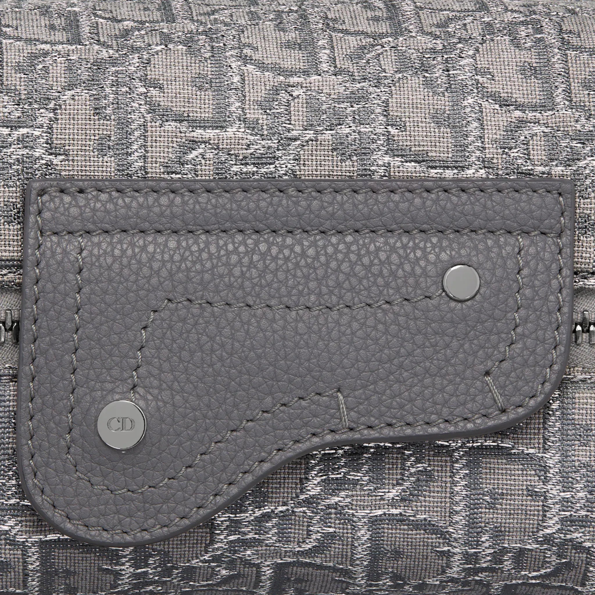 Dior Lingot 22 Oblique Dark Grey Messenger Bag