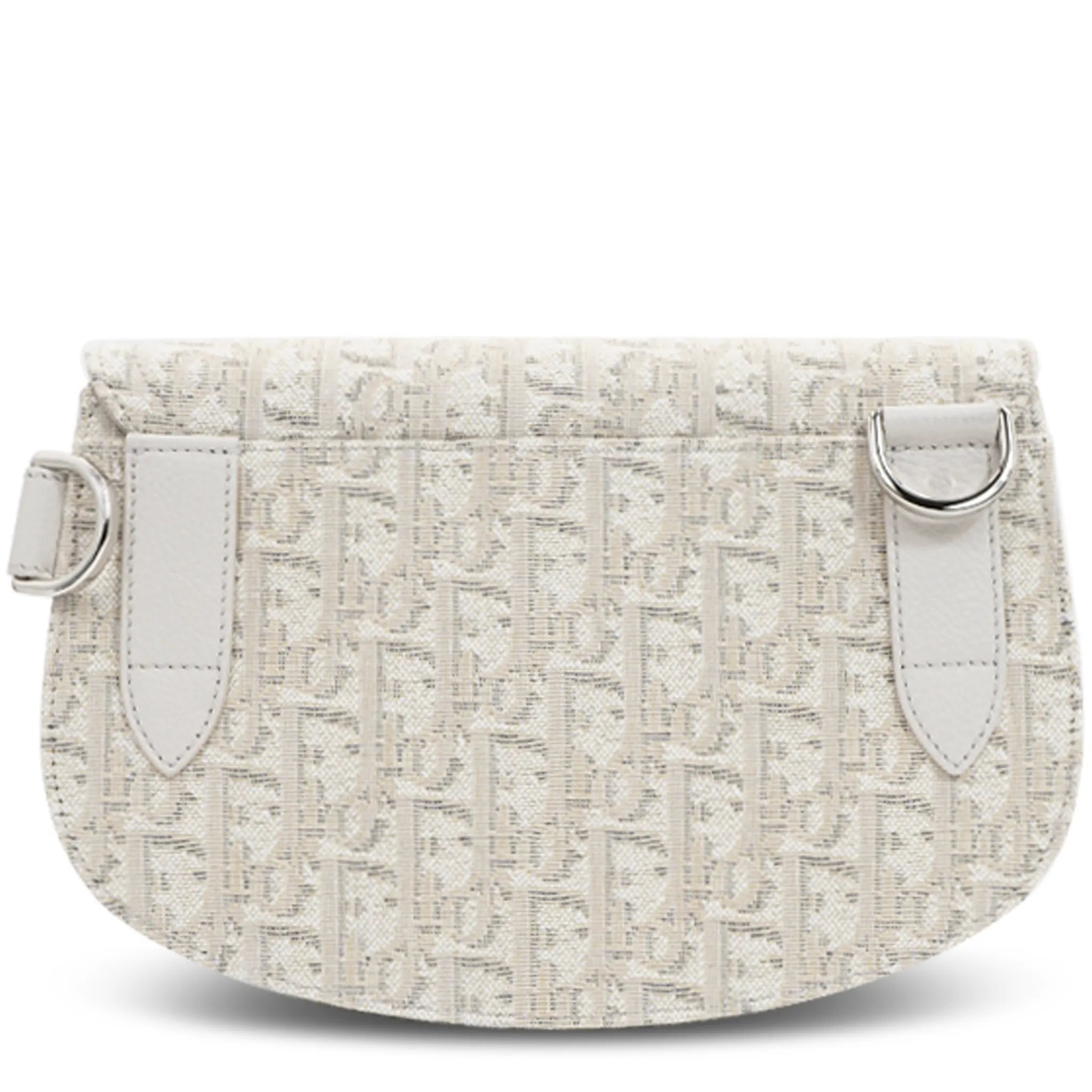Dior Oblique Canvas Saddle Messenger Bag Beige