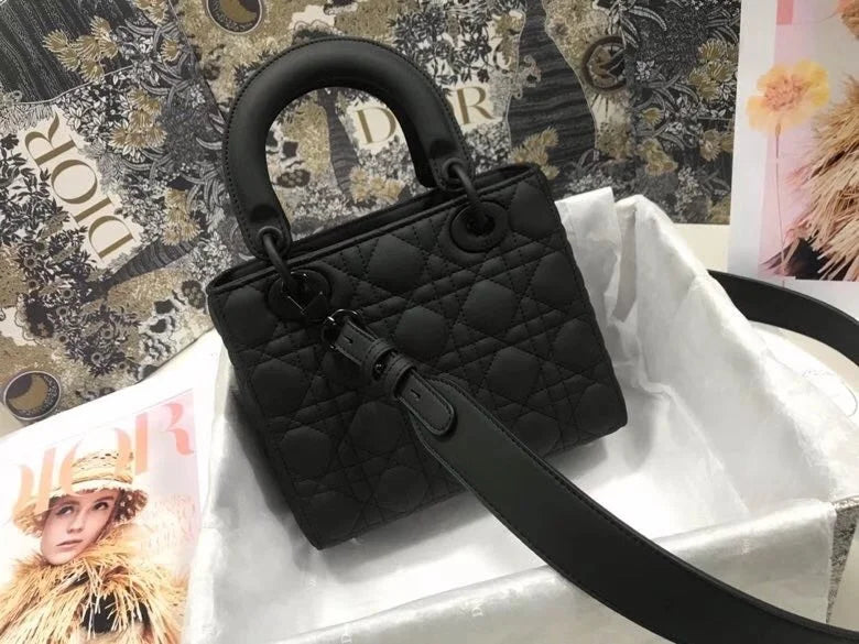 Christian Dior Ultramatte Cannage Lady Bags