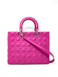 Dior Lady Dior Leather Handbag